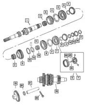 Genuine Mopar Fifth Gear 4761141