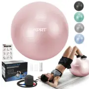 XPRT Fitness Exercise Ball Stability Yoga Ball Home Gym Office Chair Quick Pump