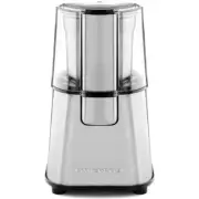 2.1 Oz. Silver Multi-Purpose Electric Coffee Grinder Lid-Activated Switch