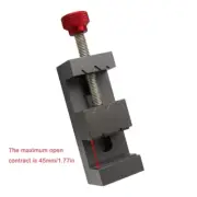 Flat Mini Bench Vise, Drill Press Vice Clamp Table Bench Vice for Jewelry
