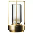 Rechargeable Crystal Lamp Bedside Table Bedroom Led Touch Table Lamp9267