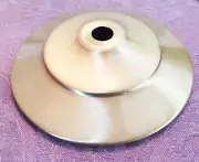 NEW 5-1/2" BRASS VASE CAP CEILING CANOPY LAMP PART SATIN BRASS & LACQUERED