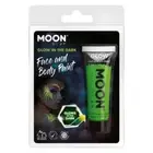 Moon Glow In The Dark Face Paint 12ml Clamshell Costume Make Up