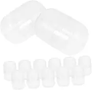 Cabilock Plastic Balls 60pcs Empty Capsules Candy Containers Vending Balls Bulk