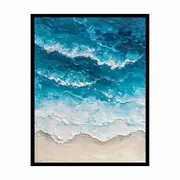 Beach Art Framed Framed Art Print