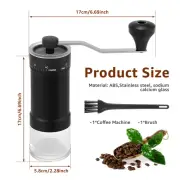 ABS Hand Coffee Mill Wear Resistant Manual Coffee Grinding Tool with AU`