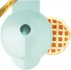 Mini Electric Waffle Maker Non-Stick Grill Breakfast Cake Oven Light Blue