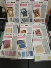 Crafters Companion Create a Card Double Sided papercraft Lot Of 9
