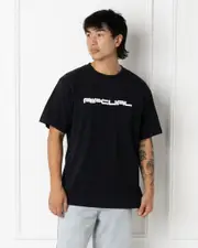 [Rip Curl] Rip Curl Men's Dosed Up T-Shirt in Black Size XL XL Black