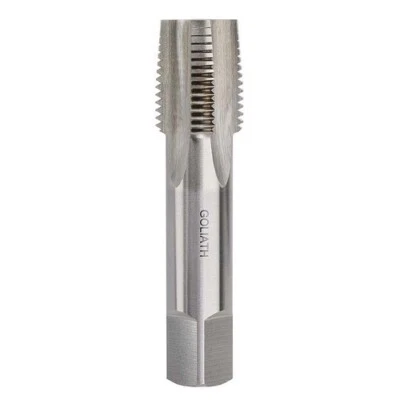 Goliath 3/4" x 14 TPI NPS Taper HSS Bright Pipe Tap C85ZKAA4