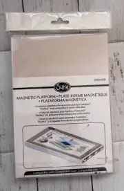 Sizzix Magnetic Platform w/2 Clear Plates use w/ Wafer Thinlits Framelits dies