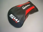 TaylorMade M5 Driver Head Cover 1W Red Black White Synthetic Leather Cat Japan