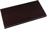 GRIRIW Decorative Bookshelf Wall Mount Bookshelf Single Layer Solid Board Wall Mounted Rack Single Layer Rack Black
