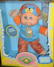 Cabbage Patch Kids Glow Slumber Party Baby BOY Doll CPK Roosevelt Sherwin Blonde