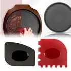 Silicone Cast Iron Skillet Cleaning Scrapers Cleaninh Blade Iron Pot