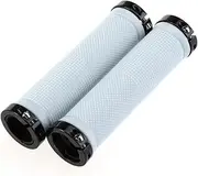 Pair Bike bar Grips MTB Grips Lock on Rubber Handlebar Grips Bike Handle Grip Cover Biking Accessories Bike Grips Handlebar Grips Mountain Bike White Child Non-Slip Rubber Rod