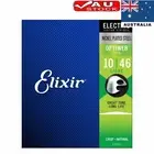 19052 ELIXIR Optiweb Nickel Wound 10-46 Coated Electric Guitar Strings Long Life
