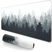 Extra Large Grey Forest Trees Rubber Gaming Mouse Pad Desk Mat Advantages Mouse Pads & Wrist Rests