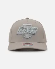 [MITCHELL & NESS] Mitchell & Ness Los Angeles Kings 'Seasonal Core' Mvp Snapback Khaki - Size ONE ONE Khaki