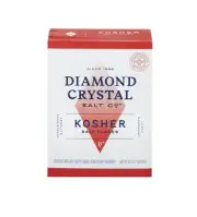 Diamond Crystal Kosher Salt Flakes - Full Flavor No Additives and Less Sodium...