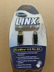 iConcepts LINX FireWire 4-6 Pin 6ft 400 Mbits/sec - Apple FireWire & Sony i.Link
