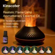 KINSCOTER Volcanic Aroma Diffuser Essential Oil Lamp 130ml USB Portable Air Humi