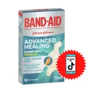 Band-Aid Advanced Healing Hydro Seal Gel Plasters Regular 10 Pack
