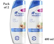 2 X HEAD&SHOULDERS Shampoo Dry Scalp Care With Almond Oil 400ml each