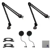 Rode PSA1 (Pair) with Pop filter and accessories