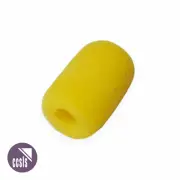 BravoPro Beige Foam Windsock for 6mm Lavalier or Headworn Microphone
