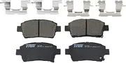 TRW Pro TRC0990 Disc Brake Pad Set For Toyota Prius 2003-2009, Front, And Other Applications