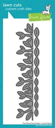 Lawn Fawn Tree Branches Border Die