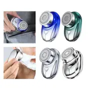 Electric Shaver Compact Facial Beard Trimmer for Travel Car Face Grooming