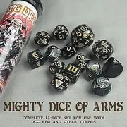 Impressions Dungeon Crawl Classics Mighty Dice of Arms Dice Set