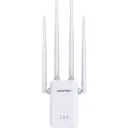 COMFAST CF-WR304S V2 2.4G Wi-Fi Booster Router 300Mbps Signal Amplifier Long Range WiFi Signal Extend - US