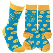 Primitives by Kathy - One Loved Dad Socks - 117095
