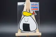 Onigiri Shrimp Tempura B SIDE LABEL Sticker Japan SAFE SHIPPING