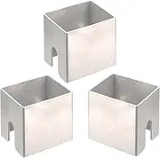 Barbecue Gasket Holder | 3X Stainless Steel Spacer,Fireproof Dishwasher Safe Grill Tray Bracket For Campin
