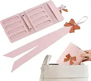 [Kezvmhy] Hair Ribbon Organizer for Girls - Hair Ribbon Organizer, Hair Ribbon Organizer for Girls, Bow Organizer Carrying Case Travel Hair Clip Storage, Hair Clip Headband Organizer Compact Girls Ribbon Holder
