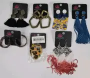 Paparazzi Jewelry Lot Of 7 Earring Pairs