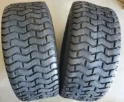 2 - 20x8.00-8 4 Ply Deestone D265 Turf Lawn Mower Tires PAIR DS7042 20x8-8