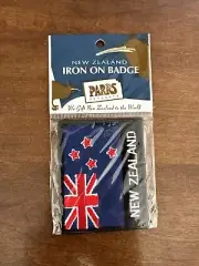 New Zealand Flag Patch - Iron On
