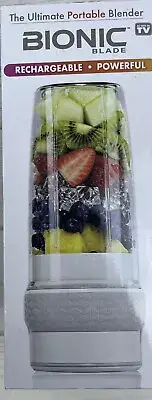 Bionic Blade Portable On The Go Blender SMoothie Rechargeable GymGift NEW SEALED