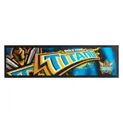 Gold Coast Titans NRL Bar Mat Runner Team Logo