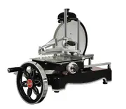 Roband NOAW Traditional Black Flywheel Slicer - Meat Slicers (RB-NS320MB) - NS320MB-RB