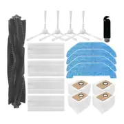 For Q11 Rs0030w Robot Vacuum Cleaner Spare Parts Main Side Brush Hepa Filter Mop Cloth Dust Bag
