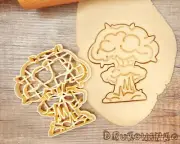 Atomic Bomb Explosion Mushroom USA Oppenheimer Albert Einstein Cookie Cutter