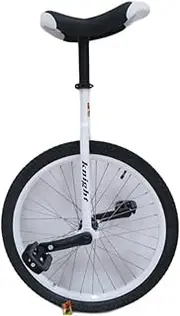 20/24 Inch Unicycles for Adults, Big Wheel Unicycles White, Uni Cycle, One Wheel Bike for Men Woman Teens Boy Rider, Best Birthday Gift (Color : White, Size : 24 Inch Wheel) Durable TDF