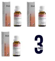 Dr. Reckeweg R64 Homeopathy Remedy 22ML Supports Kidney Health 3 BOTTLE
