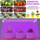 One Tows 1/2/3/4 LED Grow Light Strips Bar 42-288 LEDs Spectrum Plant Lamp Timer